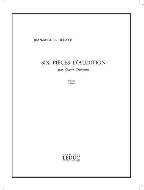 6 Pieces d'Audition
